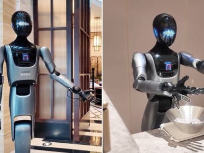 Hotel Shangri-La di Shanghai Pionir Robot Humanoid untuk Layanan Tamu