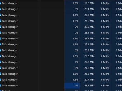 Bug Update Windows 11 KB5067036 Bikin Task Manager Ganda dan Boros Memori