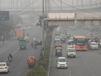Percobaan Hujan Buatan Gagal, Polusi Udara Delhi Masih Parah
