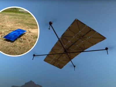 Drone Tenaga Surya yang Bisa Terbang Tanpa Henti, Inovasi Terbaru Luke Maximo Bell