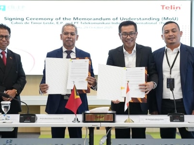 Telkom dan Timor-Leste Tandatangani MoU Perkuat Konektivitas Digital Regional