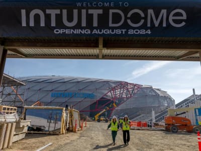 Intuit Dome: Arena Bola Basket Canggih dengan Teknologi AI dan Jaringan Fiber