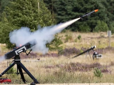 Rudal Kecil Estonian Mark 1 Tembak Jatuh Drone Rusia dengan Efisien