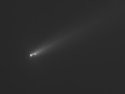 Komet C/2025 K1 (ATLAS) Hancur dan Berubah Warna Setelah Dekati Matahari