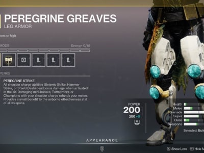 Fitur Baru Bungie Permudah Kostumisasi Exotic Armor di Destiny 2