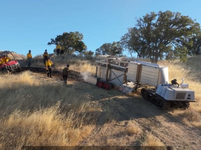 BurnBot RX2: Teknologi Presisi yang Mempercepat dan Memperkuat Pengendalian Kebakaran Hutan di California