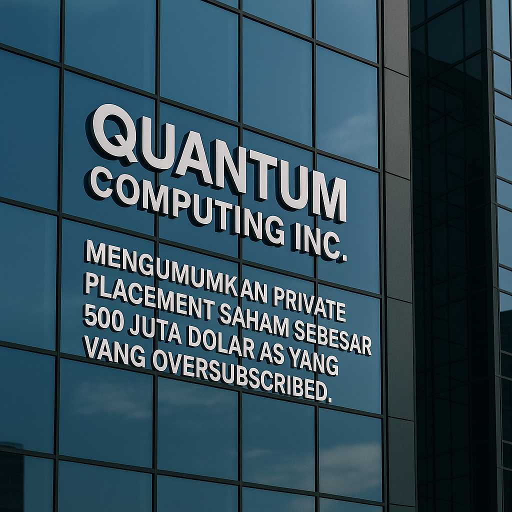 Quantum Computing Inc. Mengumpulkan Dana 500 Juta Dolar, Saham Turun Tajam - image 3