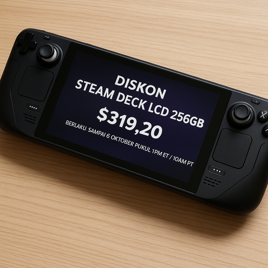 Diskon Eksklusif Steam Deck 256GB Sebelum Steam Autumn Sale Dimulai - image 3