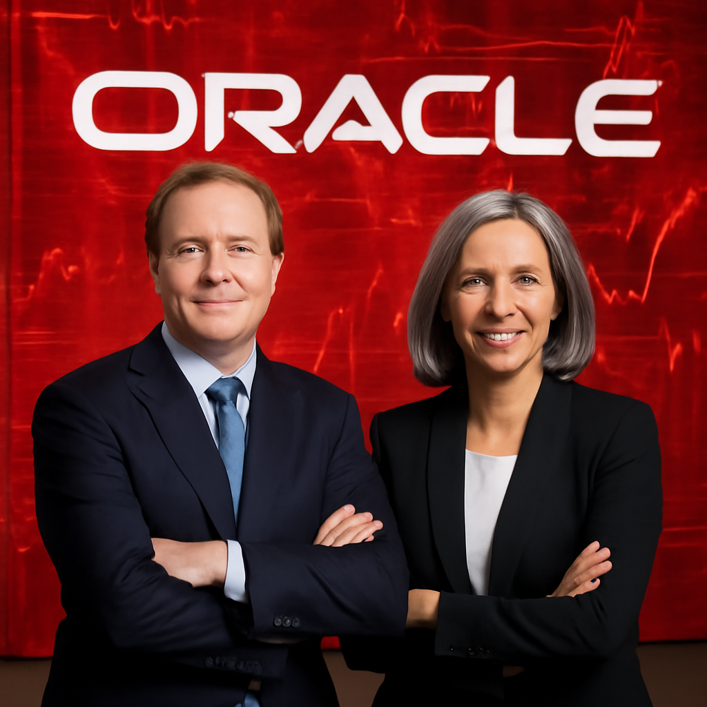 Oracle Tunjuk Dua CEO Baru, Saham Melonjak di Era AI - image 2