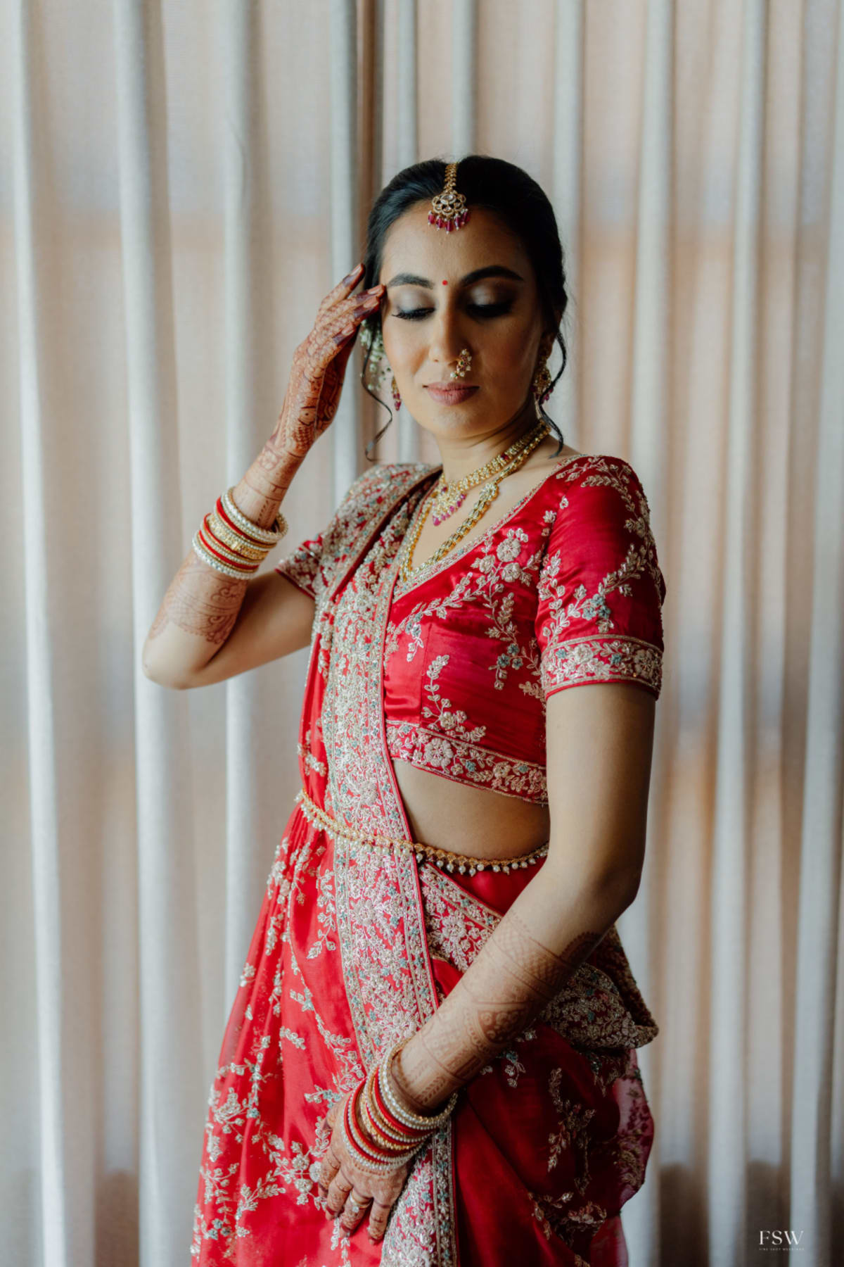cinematic wedding reception frame in Goa, India by FineShot Weddings