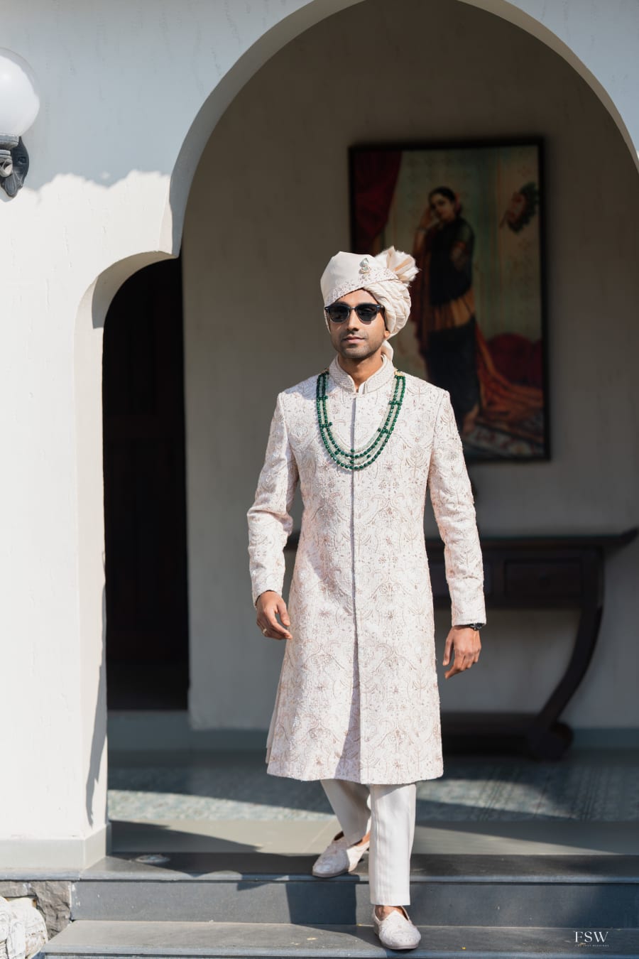 Devyani and Kush during pre-wedding celebrations at Jalmahal Pune — documentary wedding film and photography by FineShot Weddings