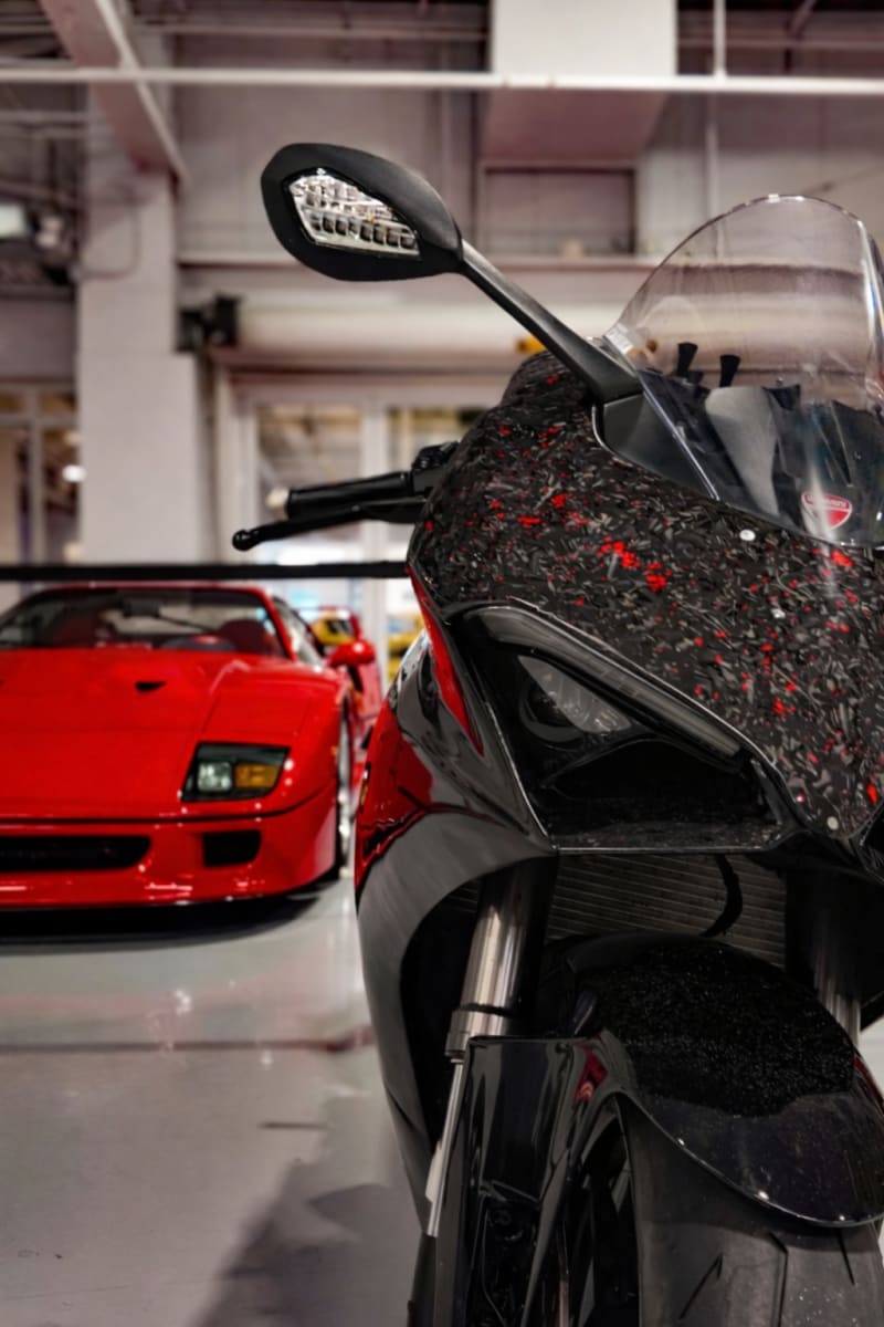 Forged Carbon Front Splitter