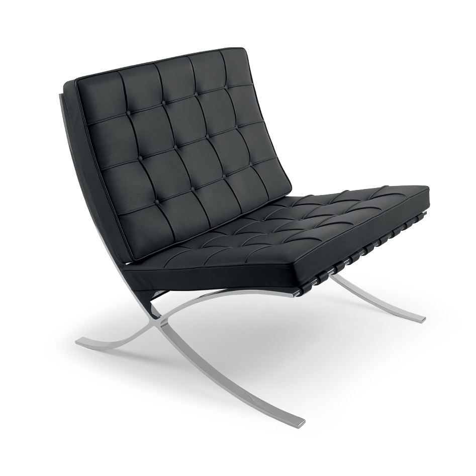 Barcelona chair by Mies van der Rohe