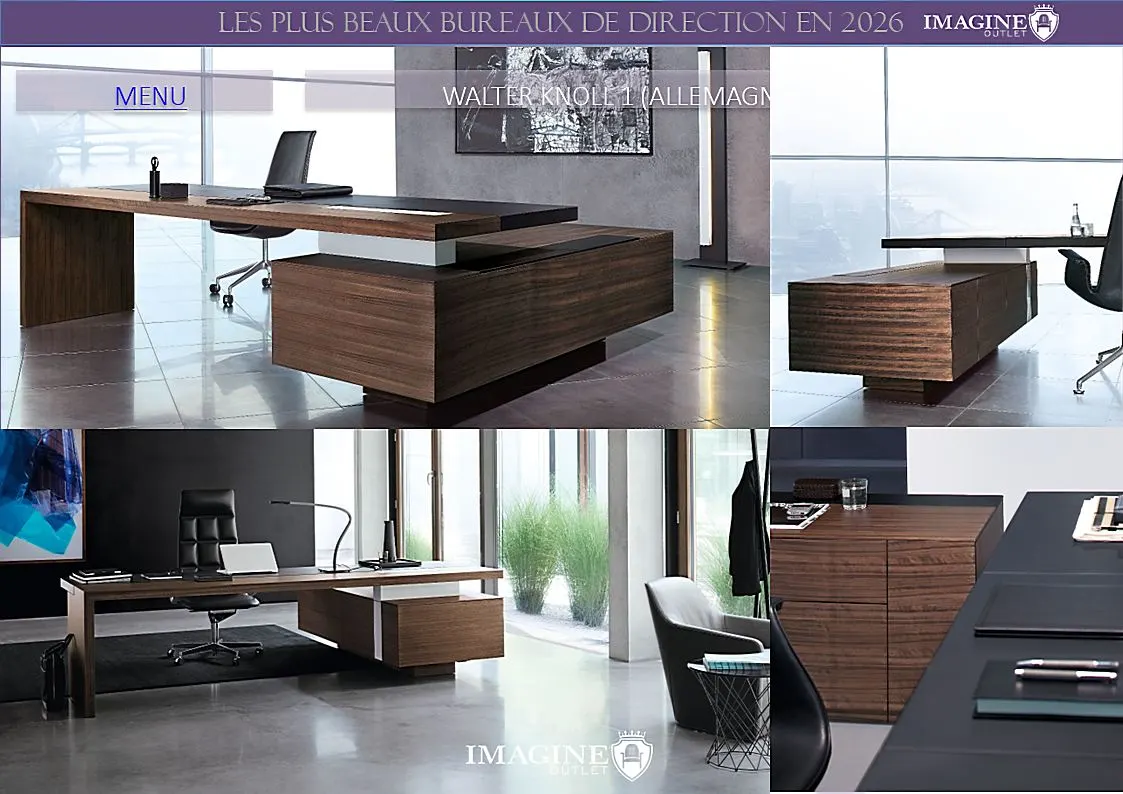 BUREAU DE DIRECTION WALTER KNOLL 1 (ALLEMAGNE)
