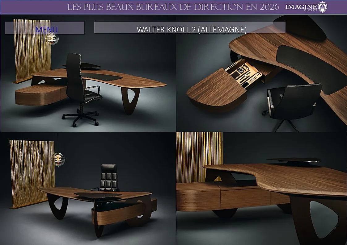 BUREAU DE DIRECTION WALTER KNOLL 2 (ALLEMAGNE)