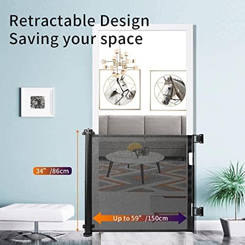 Vue 3 de Barriere De Securite Retractable