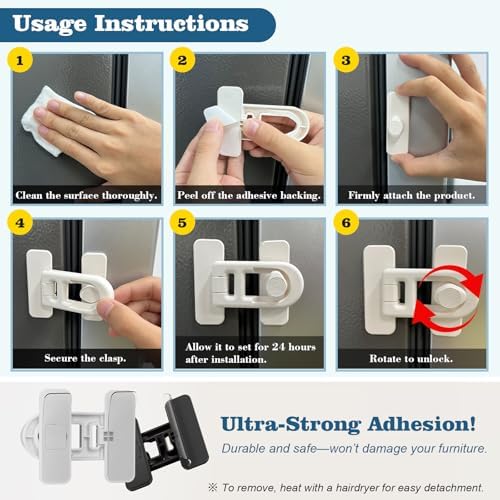 Vue 3 de Zewze Pieces Serrure De