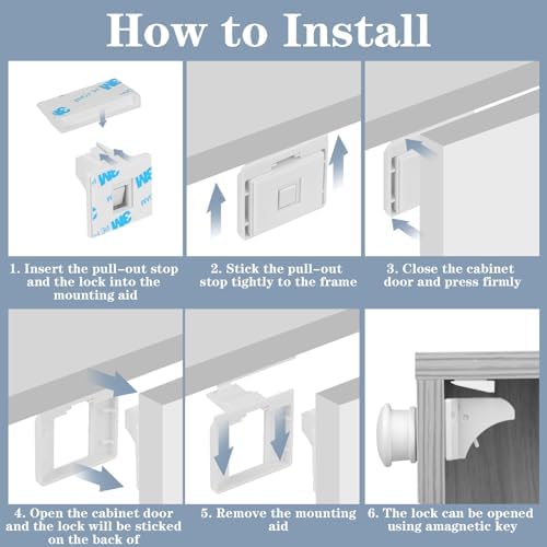 Vue 4 de Securite Bebe Placard Bloque