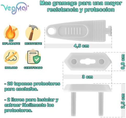 Vue 3 de Vegmai Lot De Bouchons