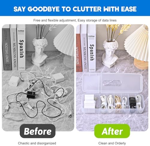 Vue 4 de Organisateur De Cables Boite