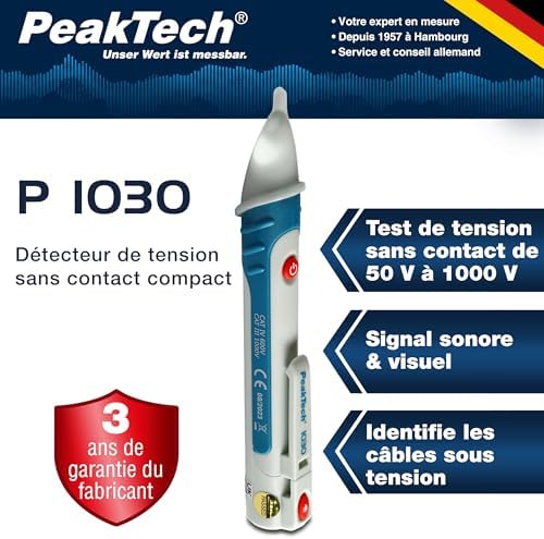 Vue 2 de Peak Tech Detecteur