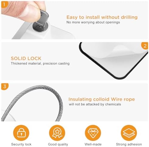 Vue 4 de Aiqinu Securite Fenetre Enfant