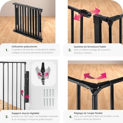 Vue 3 de Tectake Barriere De Securite