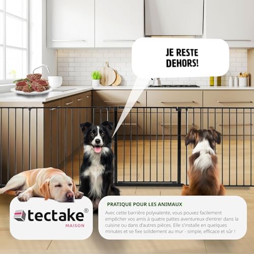 Vue 5 de Tectake Barriere De Securite