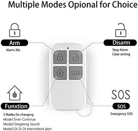 Vue 2 de Alarme Porte Emylo Detecteur