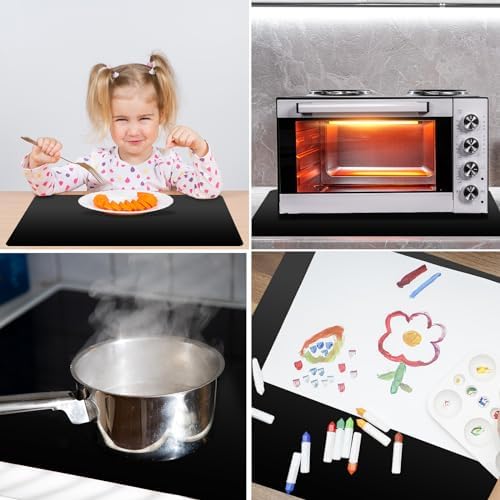 Vue 4 de Kssvzz Tapis Silicone Grand