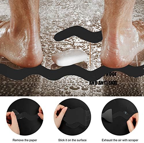 Vue 4 de Secopad Autocollants De Douche