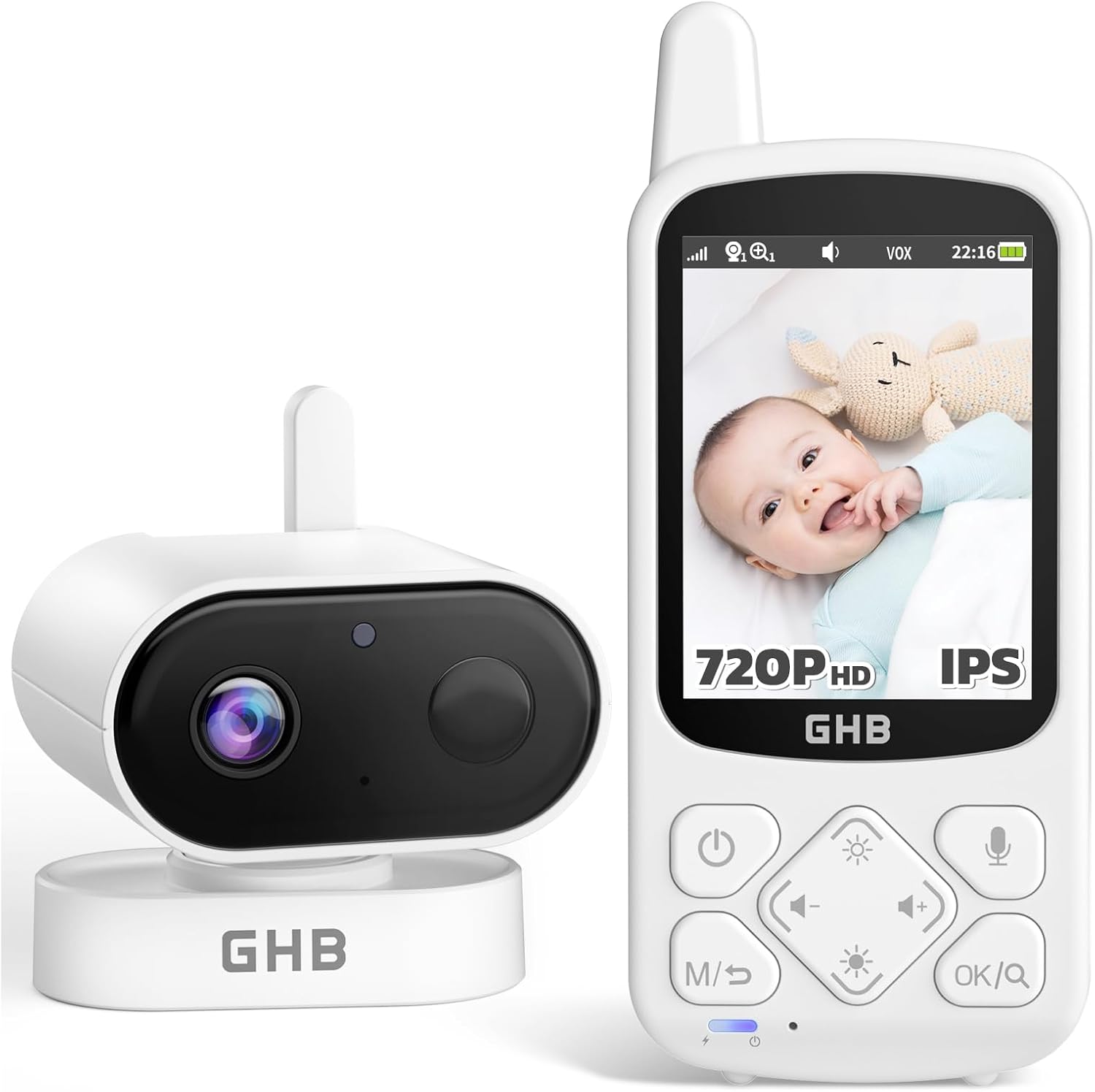 Ghb Babyphone Camera Bebe