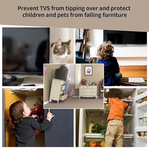 Vue 5 de Sangles Antibasculement Meubles Et