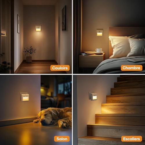 Vue 6 de Lot De Veilleuses Led