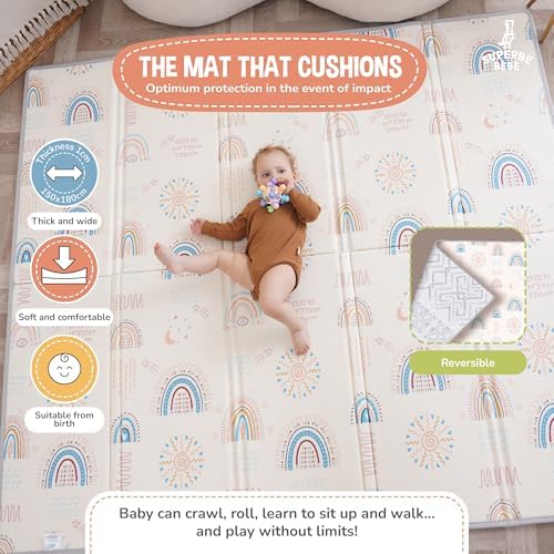 Vue 2 de Tapis Deveil Bebe Pliable