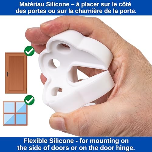 Vue 4 de Protegedoigts En Silicone Pieces