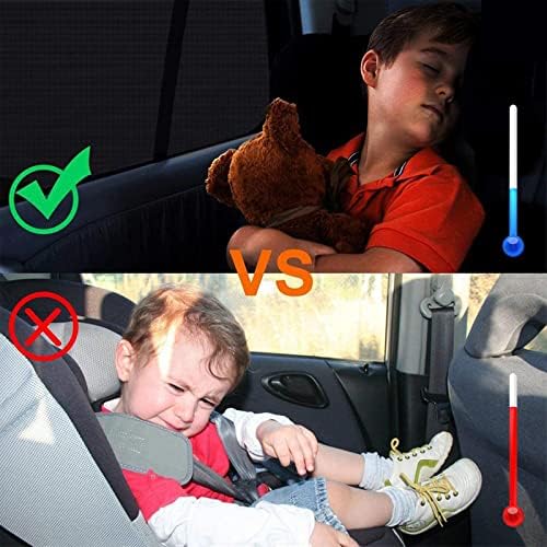 Vue 2 de Joyblossom Pare Soleil Voiture