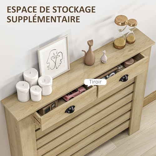 Vue 5 de Homcom Couvercle De Radiateur