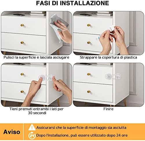 Vue 6 de Vinabo Bloc Placard Bebe