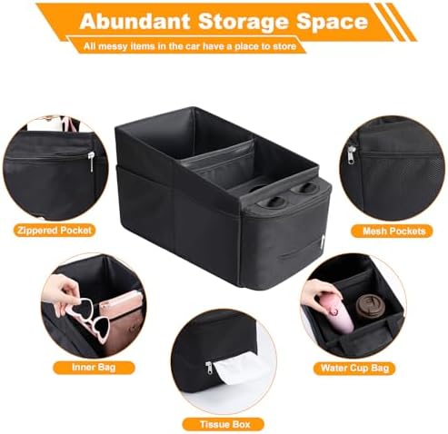 Vue 3 de Romon Organisateur Voiture Rangement