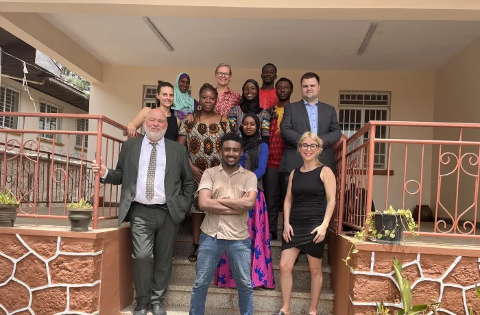Visit from the Embassy of Iceland in Freetown