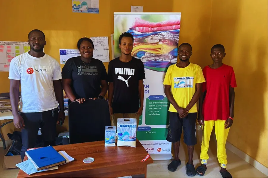 From Soap Bowls to Production Lines: Bai Conteh’s Remarkable Journey through ILO Opportunity Salone