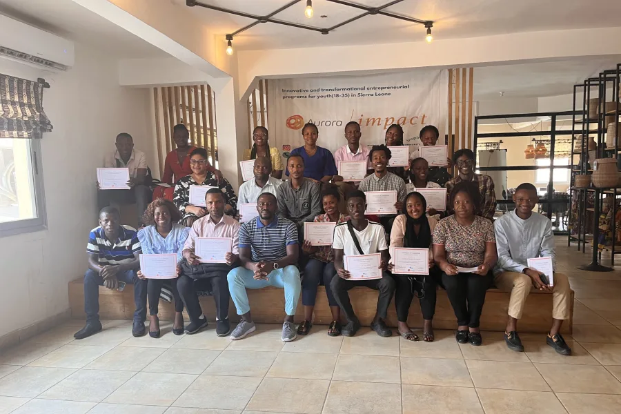 Successful Completion of Aurora Foundation's ICT Intermediate Course
