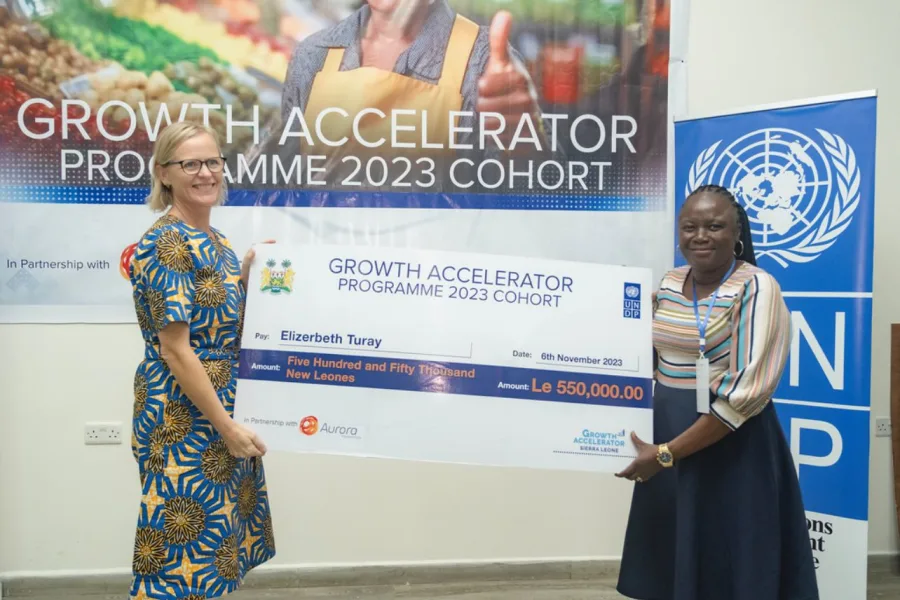 Growth Accelerator Programme 2023 Cohort - UNDP in partnership with Aurora Foundation