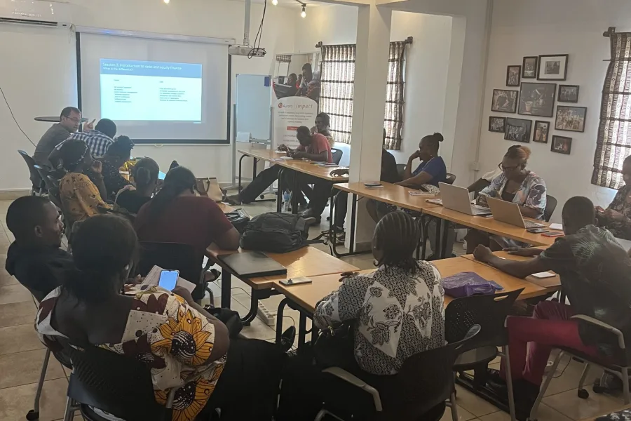 Investment readiness training