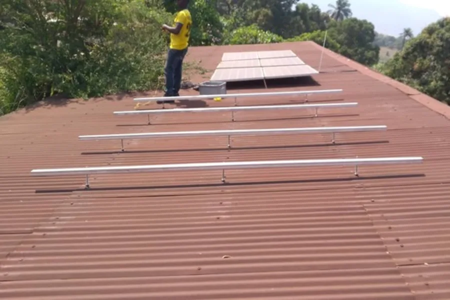 New solar panels installed at the Lettie Stuart Pottery Centre
