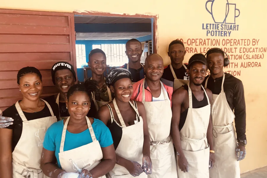 Pottery school in full swing