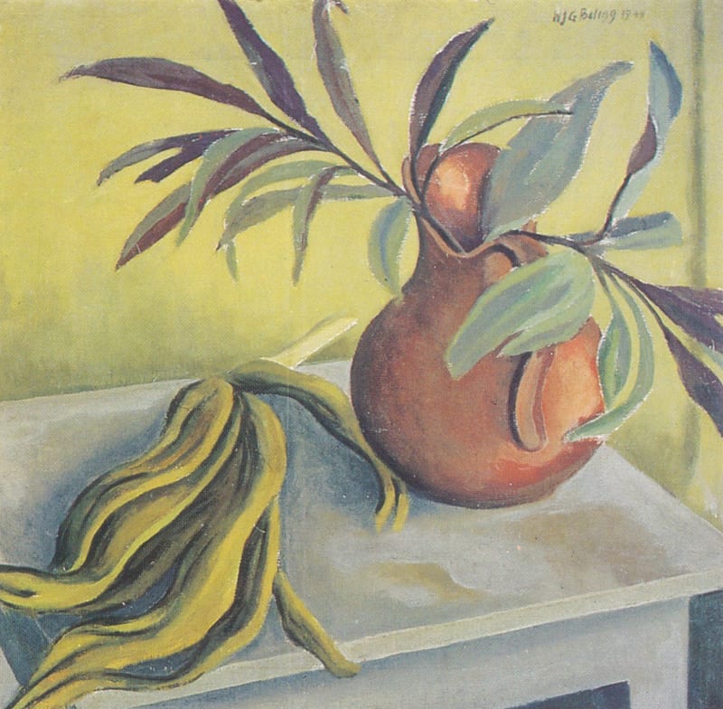 Painting of a vase