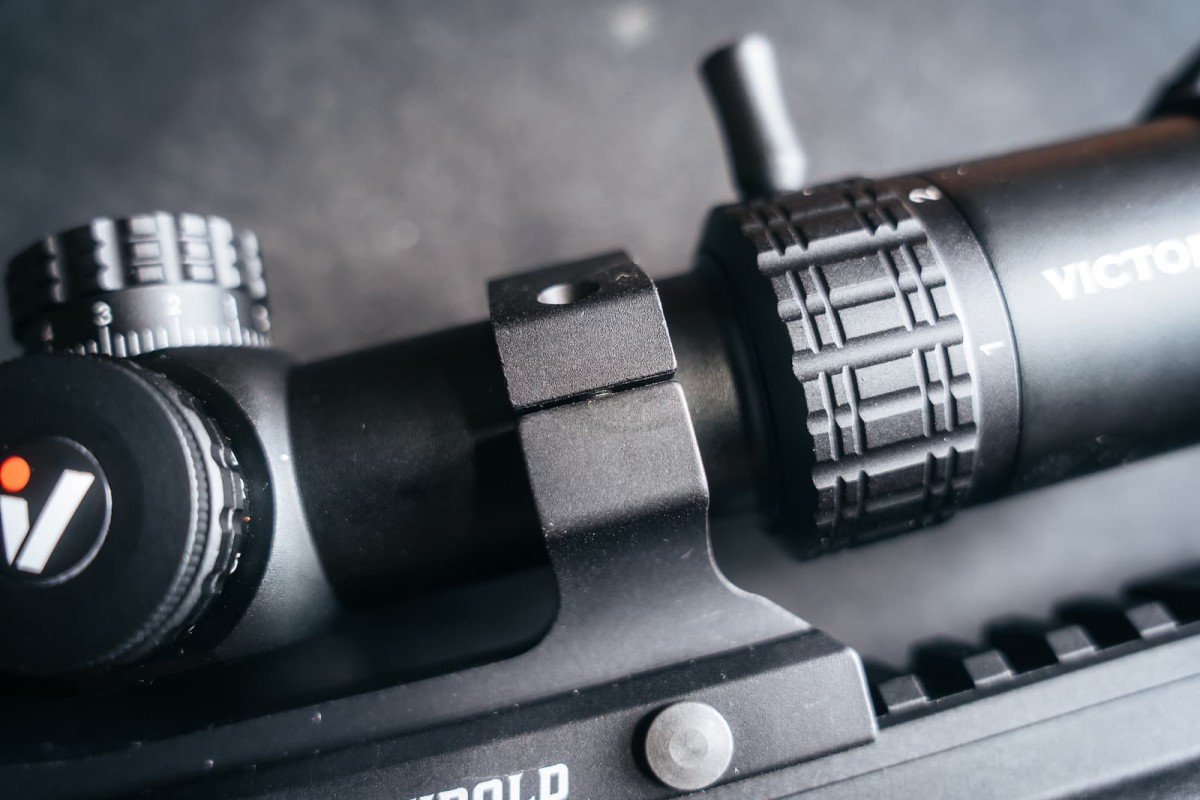 マウントリングの隙間はスコープ側のせい？