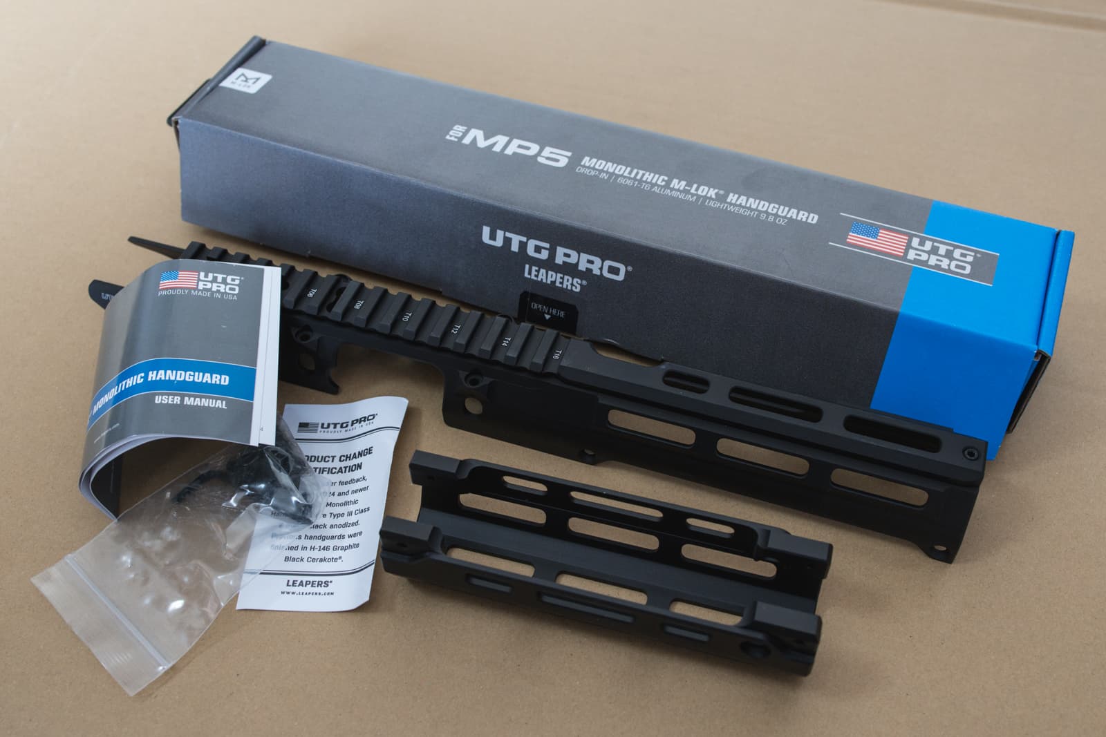 Cover Image for レビュー：Leapers UTG PRO、MP5用ハンドガード